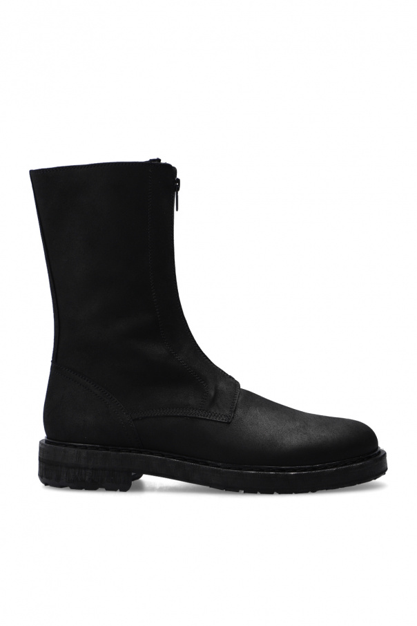 Black 'Willy' boots Ann Demeulemeester - Vitkac Canada